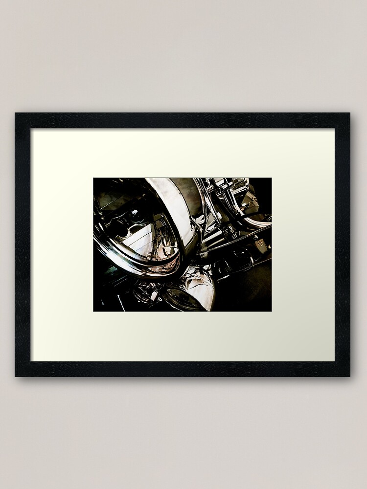 Alternate view of Chrome Framed Art Print