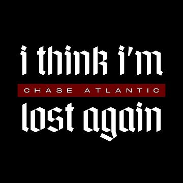 Chase Atlantic Friends Lyrics Sticker for Sale by 4amNostalgia