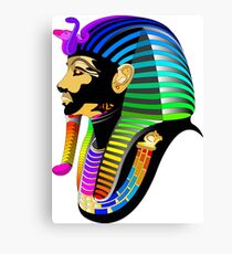Psyched Pharaoh Canvas Print
