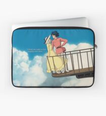 Glücklich immer danach - Howls bewegliches Schloss - Studio Ghibli Laptoptasche