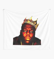 Tela decorativa biggie smalls-logo