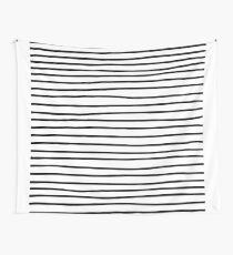 Tela decorativa Moderno simple patrón de rayas negro blanco moderno