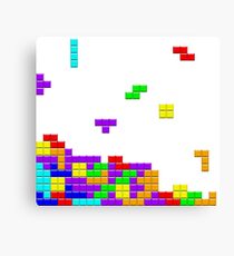 Tetris Canvas Print