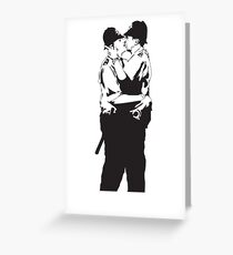 Kiss Police Greeting Card