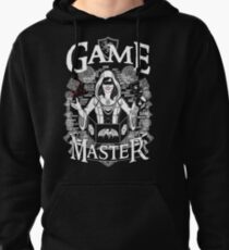 Female Game Master - White Pullover Hoodie