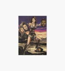 April Ludgate gegen Black Eyed Peas Galeriedruck