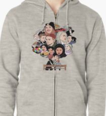 Skam Art Zipped Hoodie