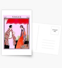 Vogue Vintage 1922 Magazin Werbung Print Postkarten
