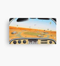 Crowded Airspace, Birdsville Canvas Print