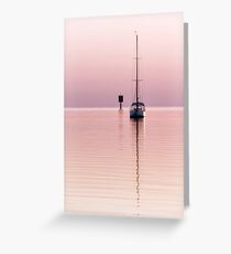 Rose-Coloured Dawn Greeting Card