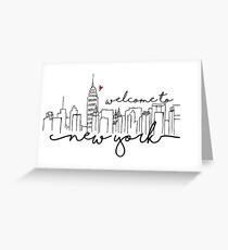 Welcome to New York Greeting Card