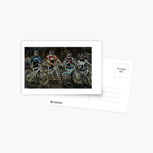 Electro DH Postcard