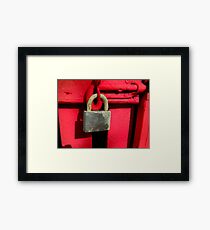 Master Framed Print