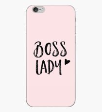 Erröten rosa Chef-Dame iPhone-Hülle & Cover