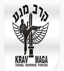 Krav Maga - Military Self Defence Combat Poster