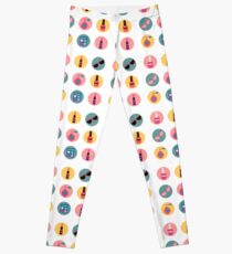 Cosmetics Set. Icons Set. Cosmetology. Fashion and Beauty. Perfume, Polish, Pomade. Female Beauty. Vector illustration. Flat Style Leggings