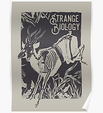 Strange Biology Antelope Skeleton Poster