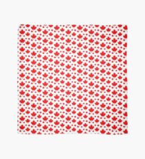 Canada Maple Leaf Flag Emblem Scarf