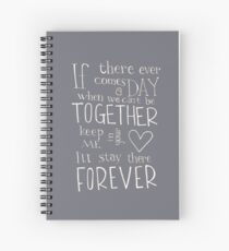 Cuaderno de espiral Juntos para siempre