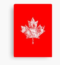 Canada Established 1867 Anniversary 150 Years Canvas Print