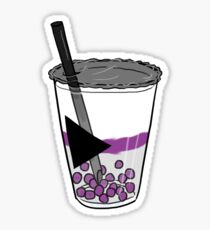 Pegatina Etiqueta engomada del té de Demeisexual Pride Boba