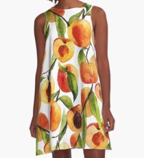 Passionate for peaches A-Line Dress