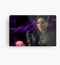 Evil Queen Heart Metal Print