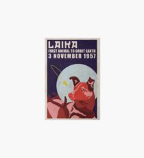 Laika - Space Dog Art Board