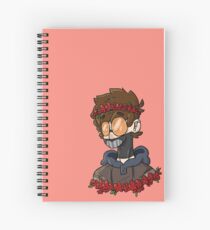 Cuaderno de espiral Corona de flores Ticci Toby