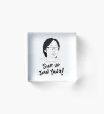 Silicon Valley - Shut Up Jian Yang Acrylic Block