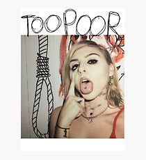 Too Poor Photographic Print