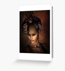 Beware the Ashtray Girl 2 Greeting Card