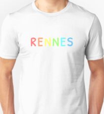 Rennes Color City Unisex T-Shirt