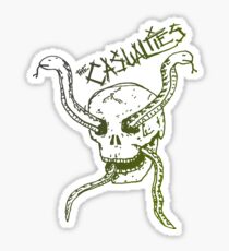 The casualties punk snakes Sticker