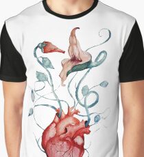 Pink Floyd Flowers | Watercolor painting | Rock fan art Graphic T-Shirt