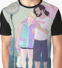 Camiseta gráfica BabyPastelHanni lluvia de verano