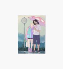 BabyPastelHanni summer rain Art Board