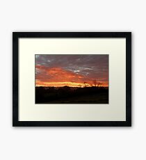Thorpe Sunset Framed Print