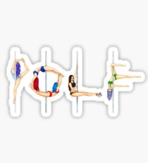 Polephabet POLE Sticker