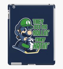 Luigi MK8 - Ridin' Dirty iPad Case/Skin