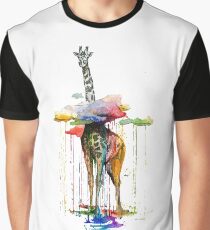 Camiseta gráfica Jirafa