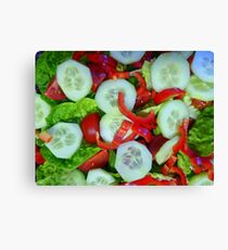 Healthy Food Canvas Print