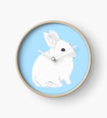 Snow Bunny Clock