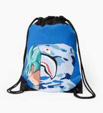Goku SSB Bape Drawstring Bag