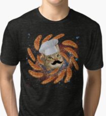 Chef Cat Tri-blend T-Shirt