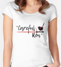 Careful Ren Women's Fitted Scoop T-Shirt
