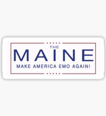 The Maine Make America Emo Again Sticker