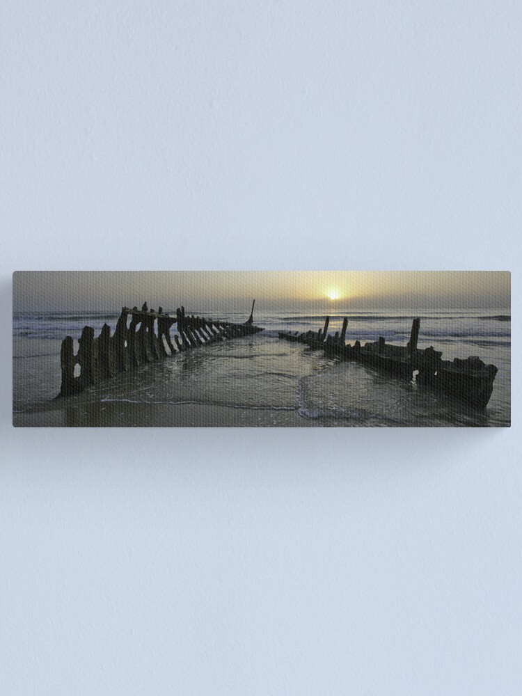 Alternate view of SS Dicky at dawn Canvas Print