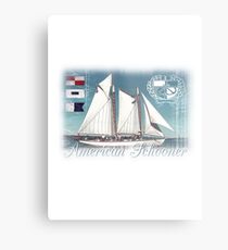 american schooner Metal Print
