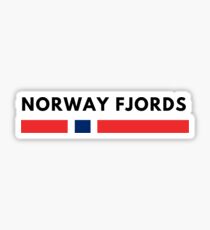 Norway Fjords Sticker
